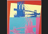 Brooklyn Bridge 1983 by Andy Warhol